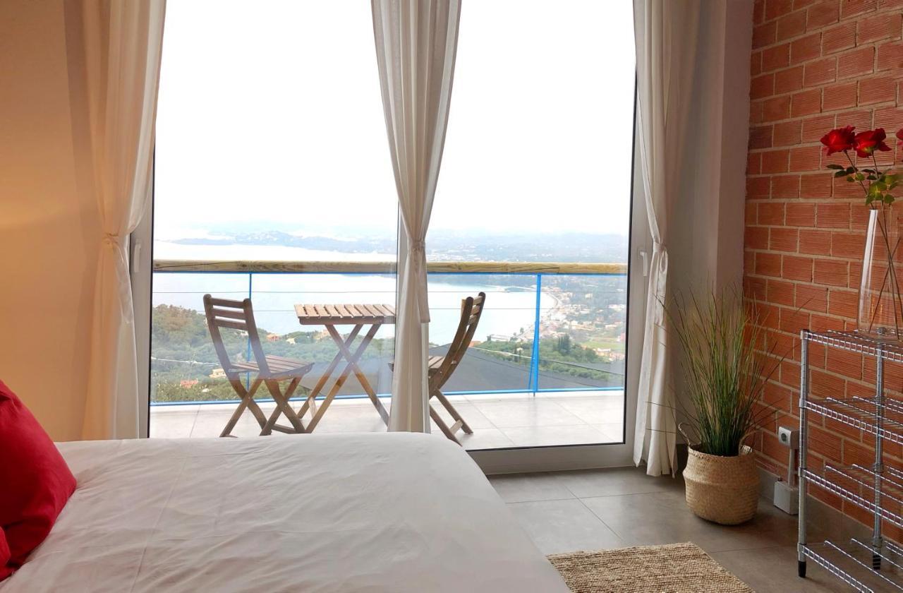 House Sienna Of Villa Intaba Best Views Corfiot Riviera Corfu Island Greece Contemporary Design Pool With Spectacular Sea Views Close To Ipsos Beach Pyrgi  外观 照片