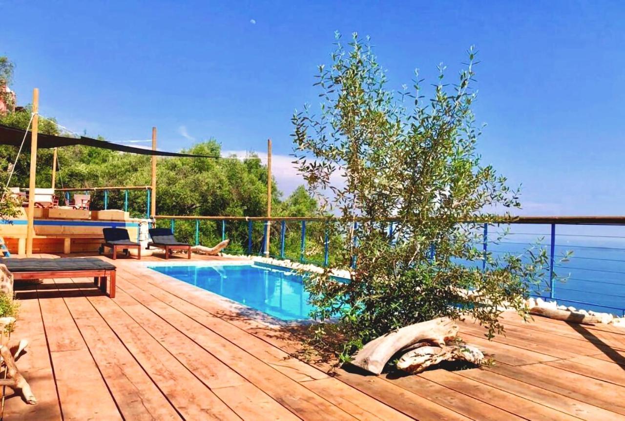 House Sienna Of Villa Intaba Best Views Corfiot Riviera Corfu Island Greece Contemporary Design Pool With Spectacular Sea Views Close To Ipsos Beach Pyrgi  外观 照片
